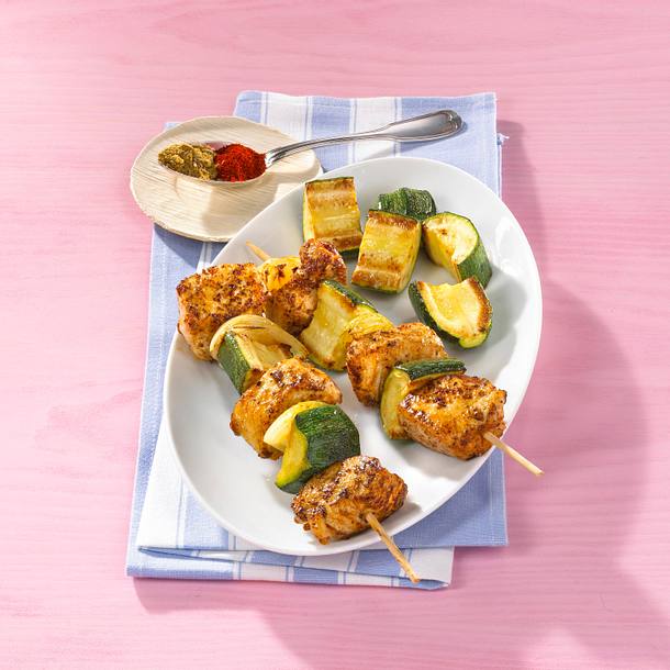 Orientalisches Hähnchenkebab Rezept