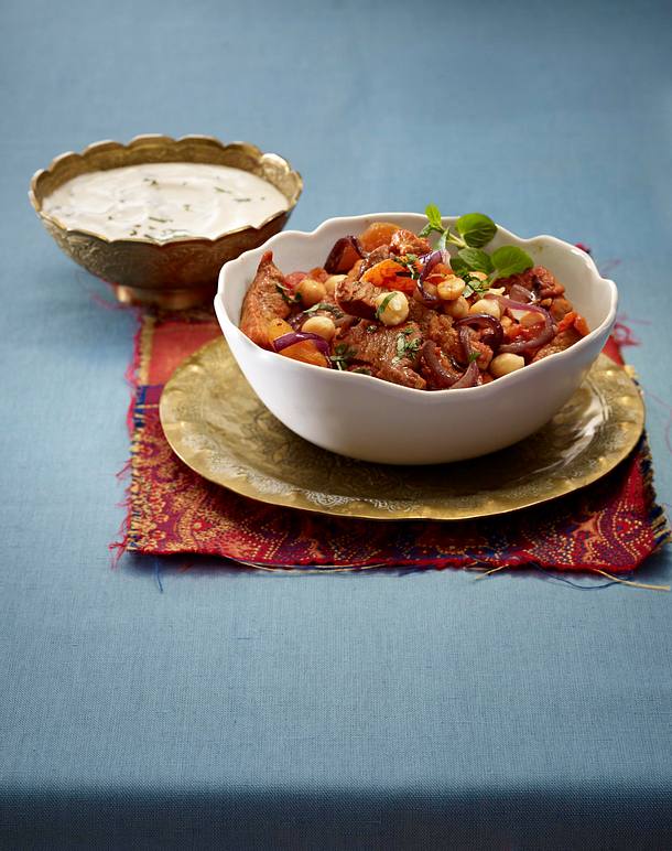 Orientalisches Schweinegeschnetzeltes Rezept | LECKER