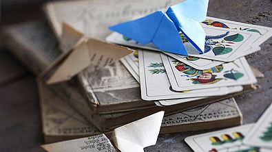 Origami-Schmetterling