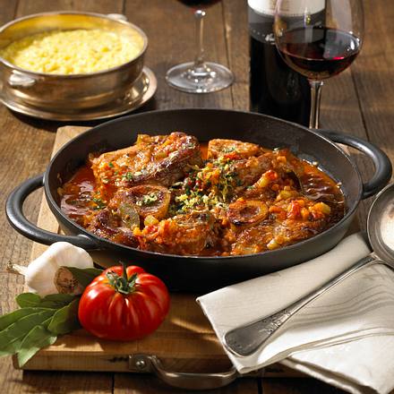 Ossobucco und Risotto alla Milanese Rezept Ossobucco und Risotto alla Milanese Rezept