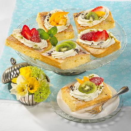 Oster-Sahne-Schnitten Rezept Oster-Sahne-Schnitten Rezept