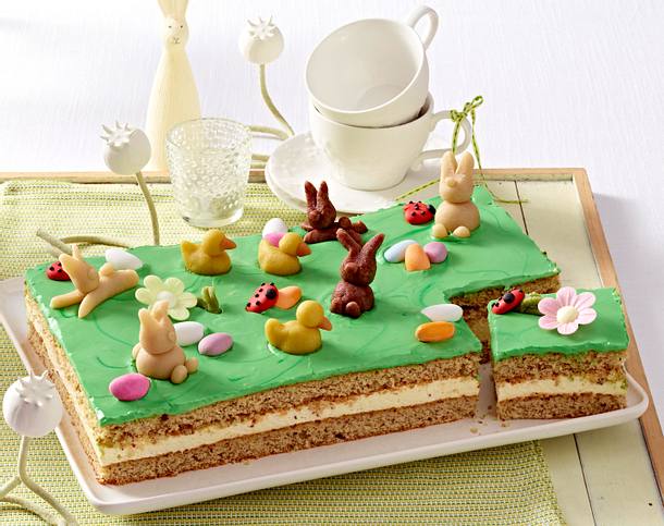 Oster-Wiesen-Kuchen Rezept Oster-Wiesen-Kuchen Rezept