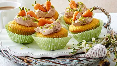 Ostermuffins mit Möhren Rezept - Foto: LECKER @ Bauer Media Group