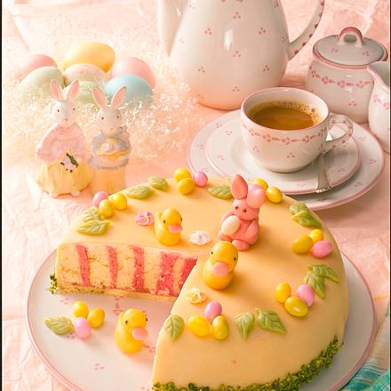 Ostertorte mit Himbeersahne Rezept Ostertorte mit Himbeersahne Rezept