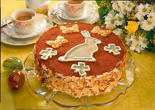 Ostertorte mit Mokkacreme Rezept