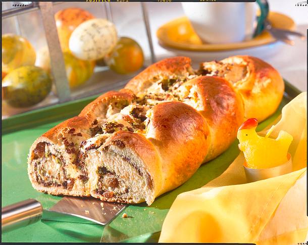 Osterzopf Rezept
