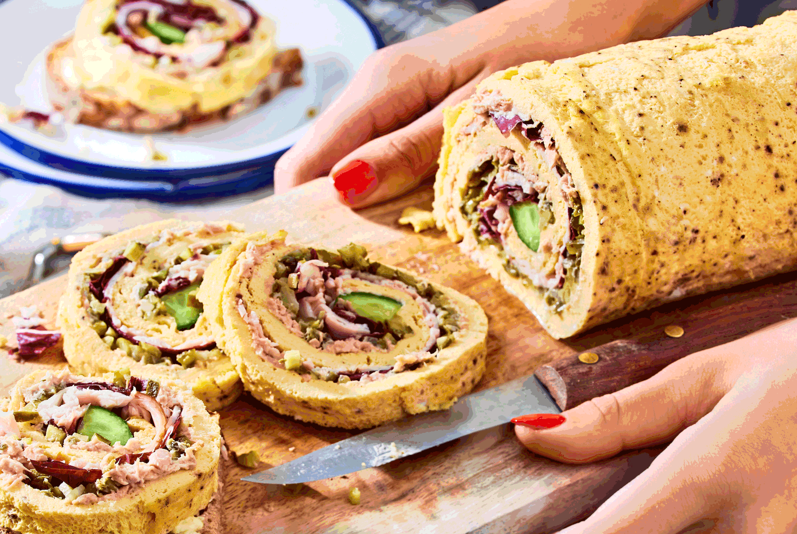 Outdoor-Omelett „Vitello tonnato“ Rezept | LECKER