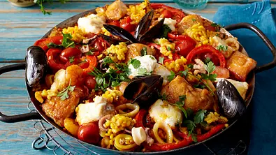 Paella mixta Rezept - Foto: LECKER @ Bauer Media Group