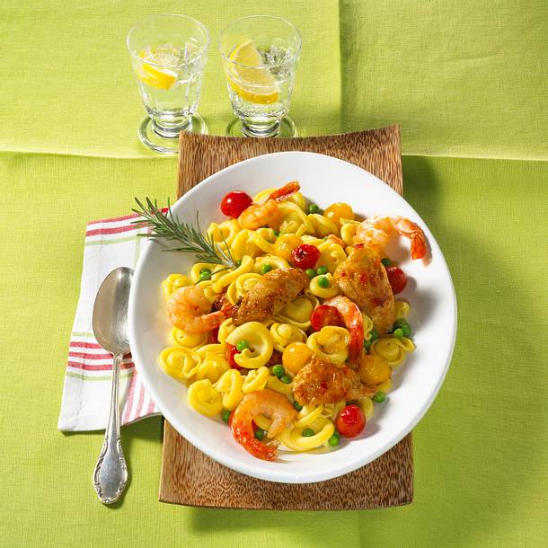 Paella-Nudeln Rezept Paella-Nudeln Rezept