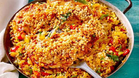 Paella-Schnitzel Rezept - Foto: House of Food / Bauer Food Experts KG
