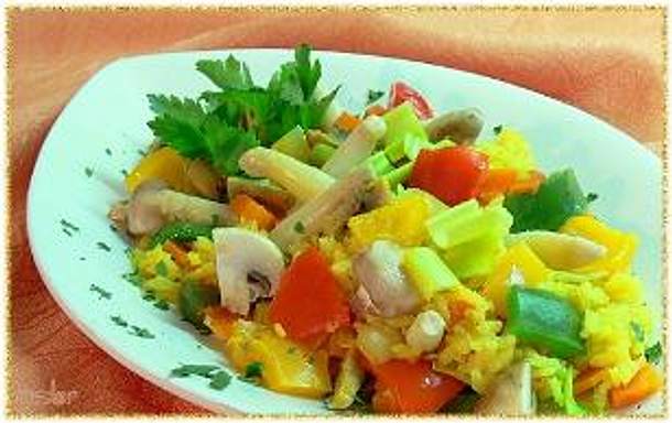 PAELLA - vegetaria Rezept PAELLA - vegetaria Rezept