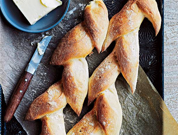Pain d'Epi und Baguette Rezept Pain d'Epi und Baguette Rezept