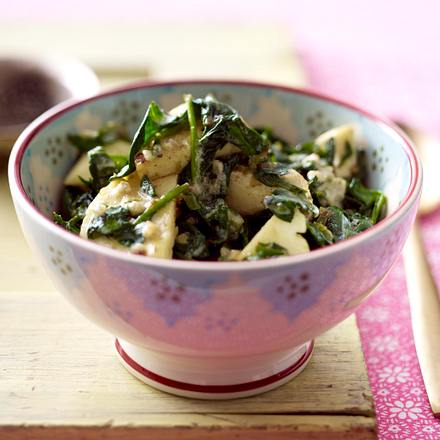 Palak Paneer (Indischer Käse mit Spinat) Rezept Palak Paneer (Indischer Käse mit Spinat) Rezept