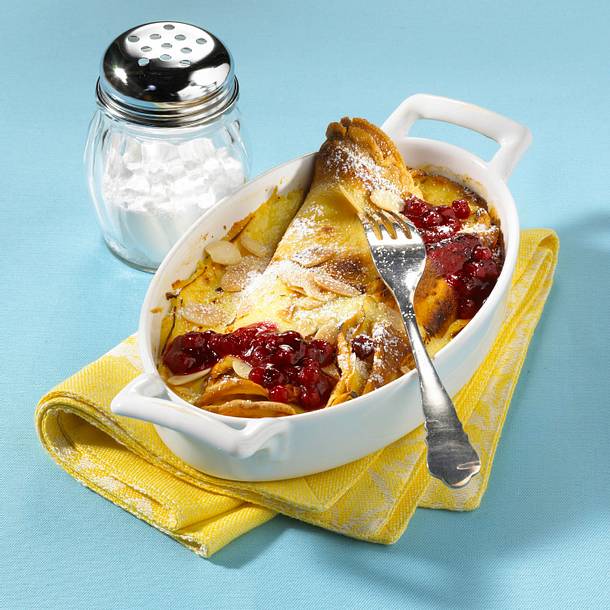 Palatschinken mit Preiselbeeren Rezept