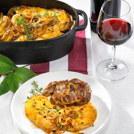 Paletilla de Cordero con Patatas (Lamm mit Kartoffeln) Rezept