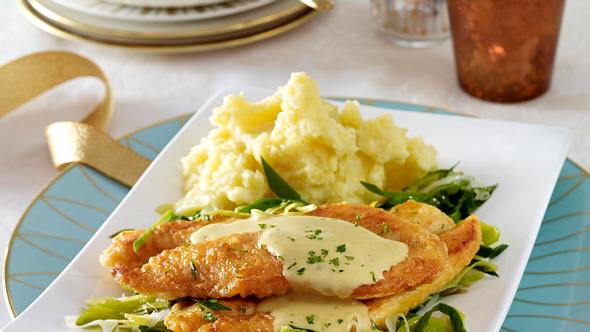 Pangasius mit Porree & Senfsoße Rezept - Foto: House of Food / Bauer Food Experts KG