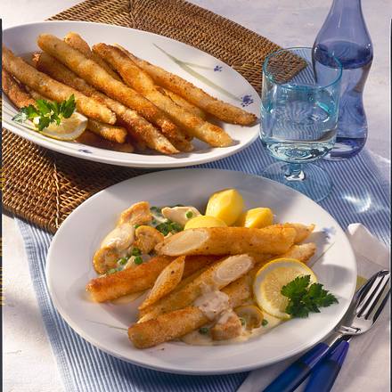 Panierte Schwarzwurzeln mit Ragout Rezept Panierte Schwarzwurzeln mit Ragout Rezept