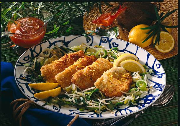 Paniertes Seelachsfilet Rezept Paniertes Seelachsfilet Rezept
