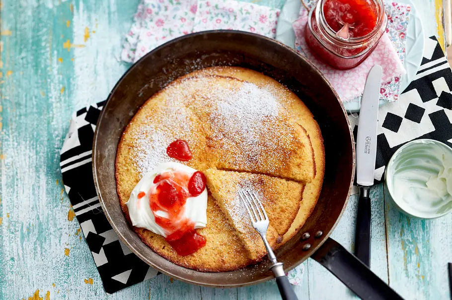 Pannukakku - Ofenpfannkuchen Rezept