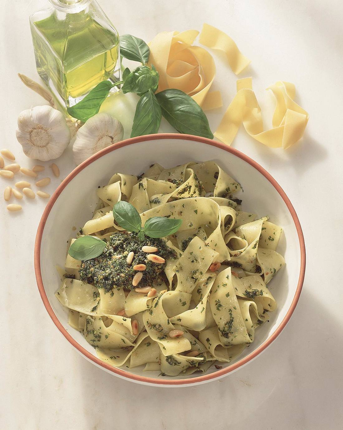 Pappardelle Mit Pesto Rezept | LECKER