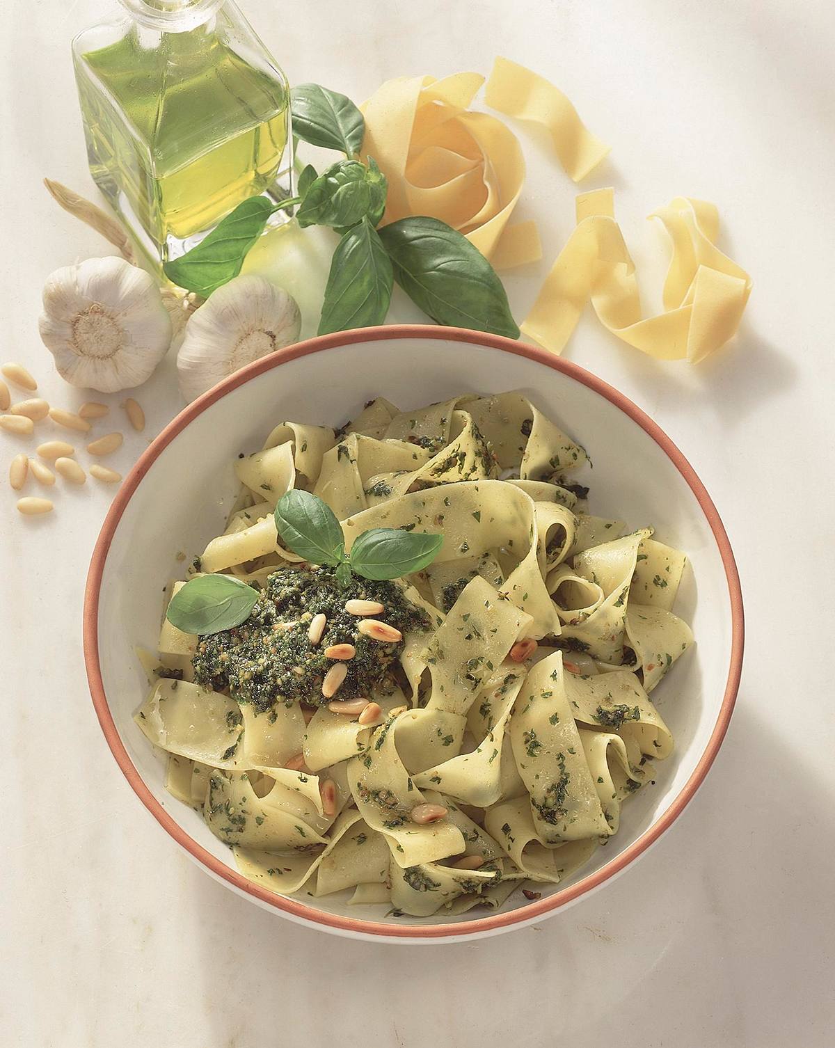 Pappardelle mit Pesto Rezept