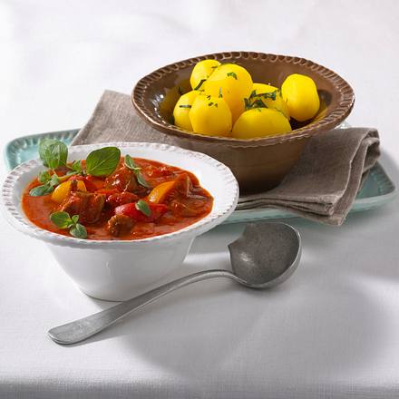 Paprika-Gulasch Rezept Paprika-Gulasch Rezept