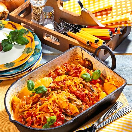 Paprika-Koteletts mit Ananas Rezept Paprika-Koteletts mit Ananas Rezept