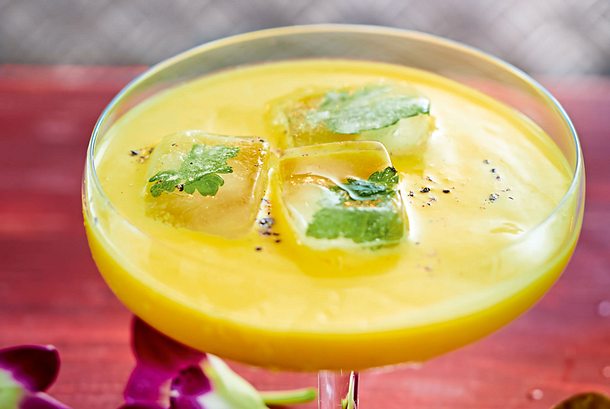 Paprika-Mango-Colada Rezept Paprika-Mango-Colada Rezept