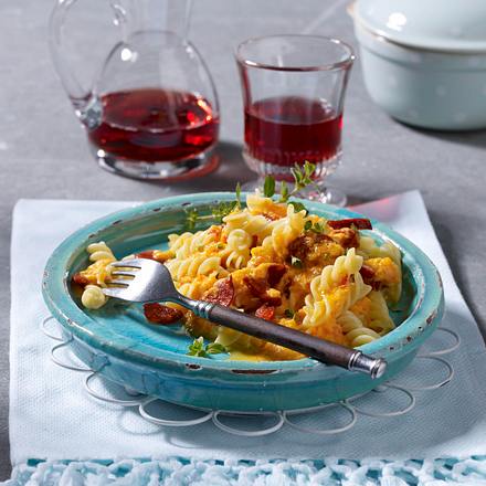 Paprika-Nudelsoße mit Chorizo Rezept Paprika-Nudelsoße mit Chorizo Rezept