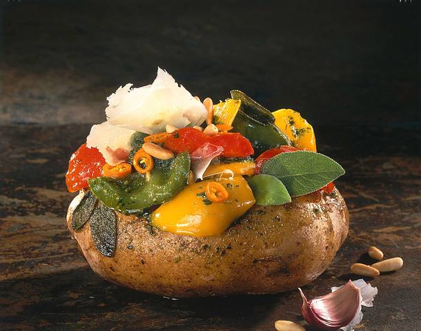 Paprika-Pesto-Kartoffel Rezept
