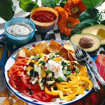 Paprika-Salat à la Mexico Rezept Paprika-Salat à la Mexico Rezept