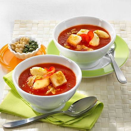 Paprika-Walnuss-Suppe Rezept