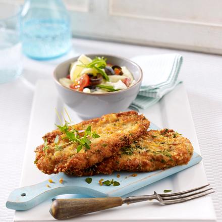 Parmesan-Schnitzel Rezept Parmesan-Schnitzel Rezept