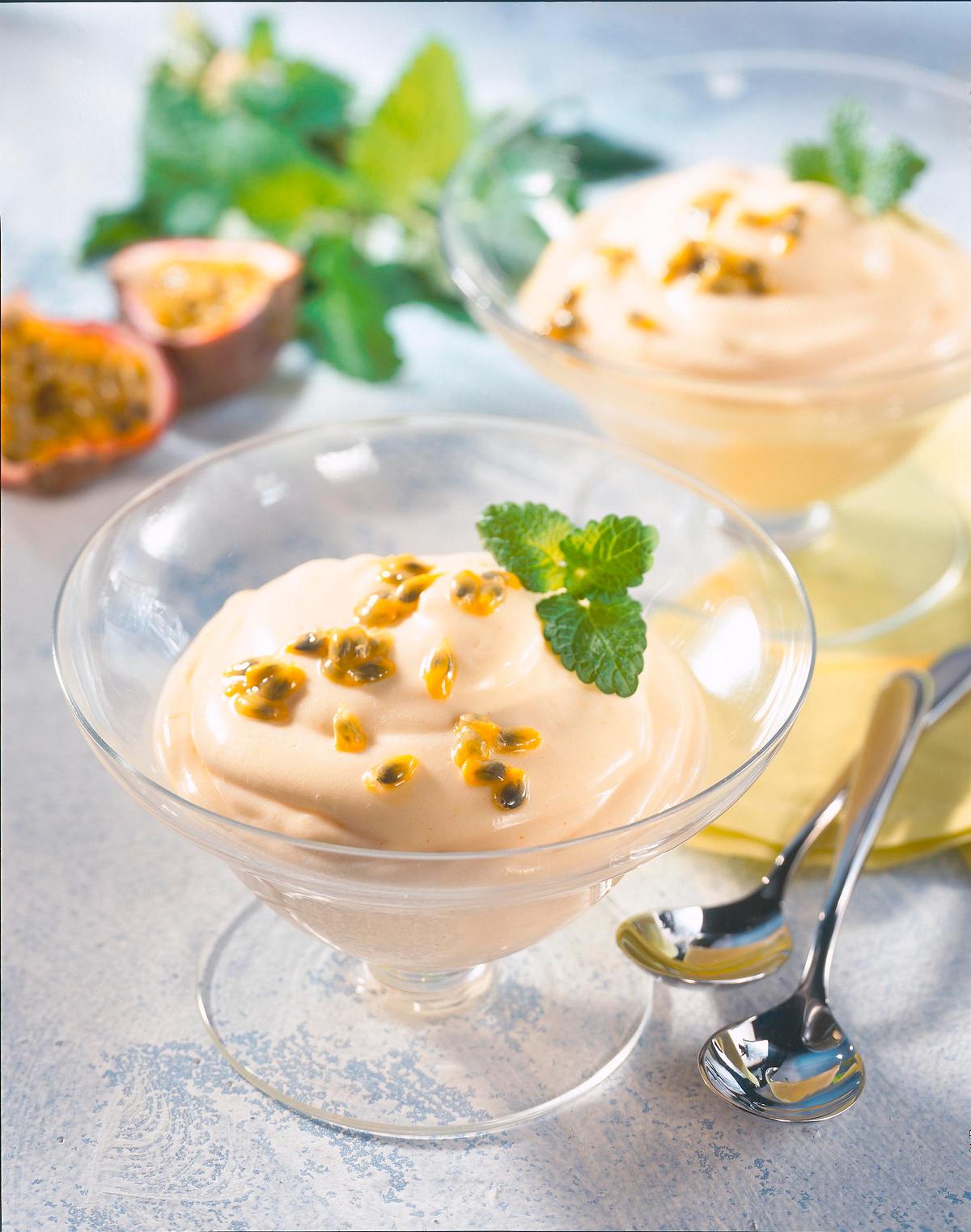 Passionsfrucht-Creme Rezept