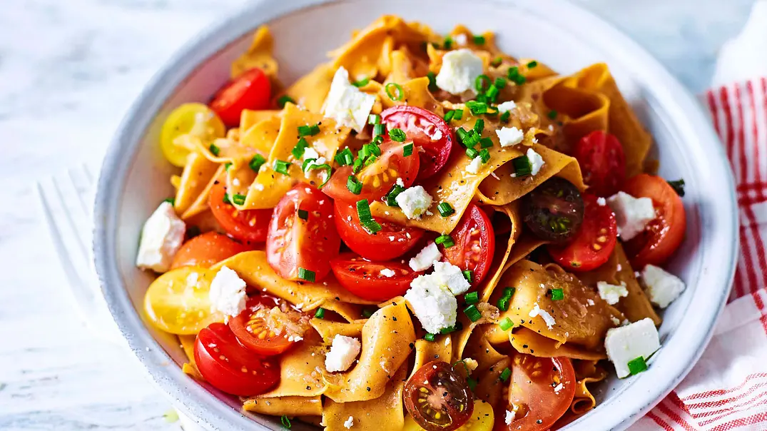 Pasta al Pomodoro mit Stoffwechsel-Booster Rezept - Foto: LECKER @ Bauer Media Group