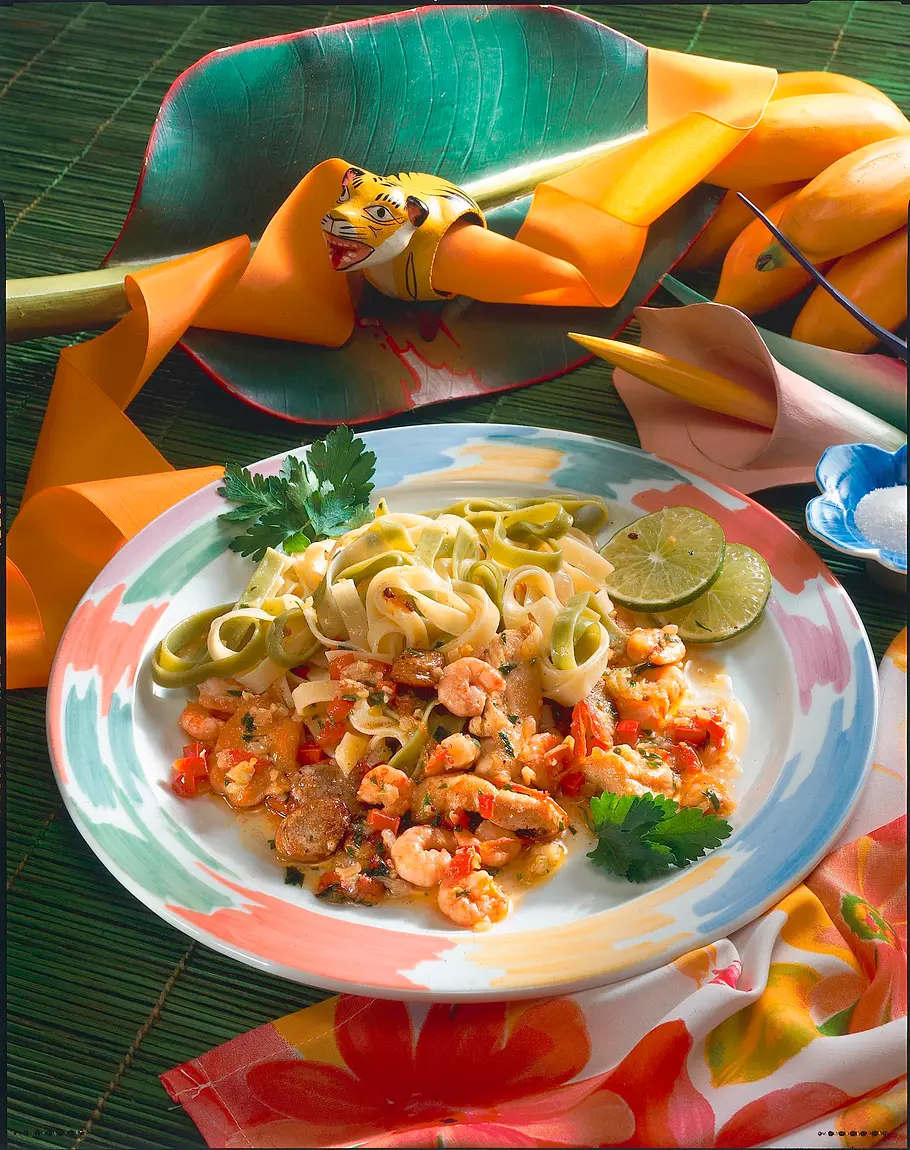 Pasta Jambalaya Rezept Pasta Jambalaya Rezept