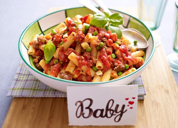 Pasta mit Hack, Sardellen und Salami Rezept Pasta mit Hack, Sardellen und Salami Rezept
