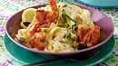 Pasta mit Zitronen-Mascarpone und Pancetta-Garnelen Rezept - Foto: LECKER @ Bauer Media Group