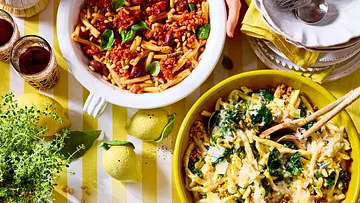 Pasta mit zweierlei köstlichen Soßen Rezept - Foto: LECKER @ Bauer Media Group