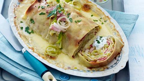 Pasta-Rolle mit Käserahm Rezept - Foto: House of Food / Bauer Food Experts KG