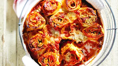 Pasta-Rolls mit Roten Linsen und Zucchini Rezept - Foto: LECKER @ Bauer Media Group