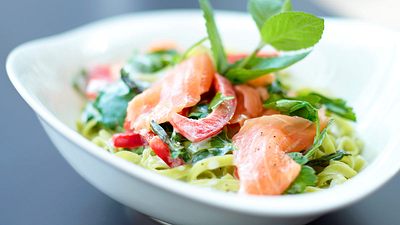 Pasta Salmone del Sole Rezept - Foto: House of Food / Bauer Food Experts KG