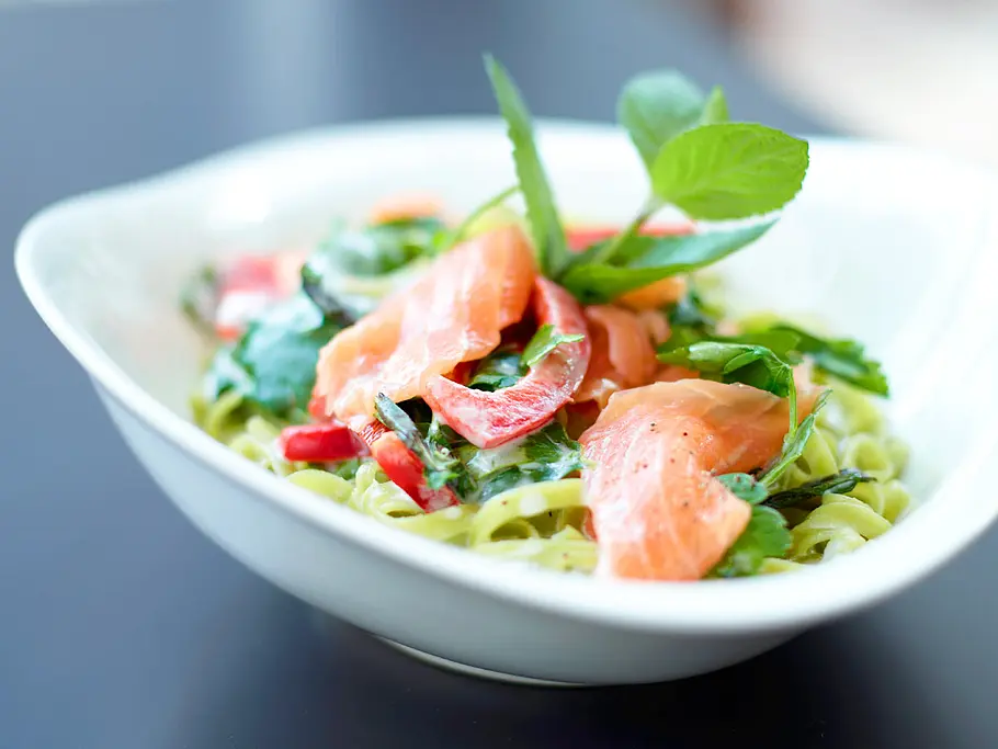 Pasta Salmone del Sole Rezept