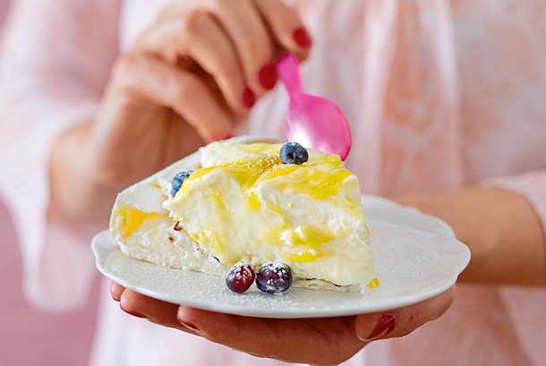 Pavlova-Wölkchen mit Zitrus-Kick Rezept