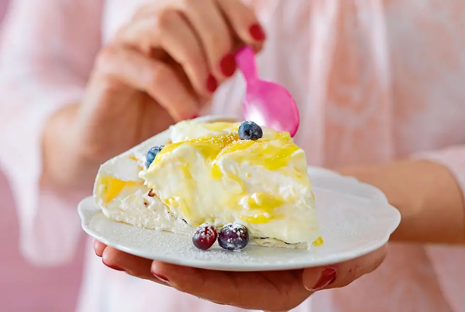 Pavlova-Wölkchen mit Zitrus-Kick Rezept