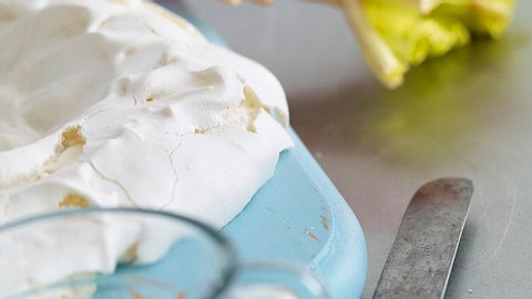 Pavlova - Zutaten für ca. 12 Stücke: