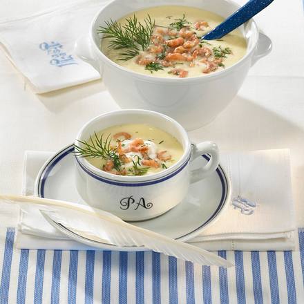 Pellwormer Krabbensuppe Rezept
