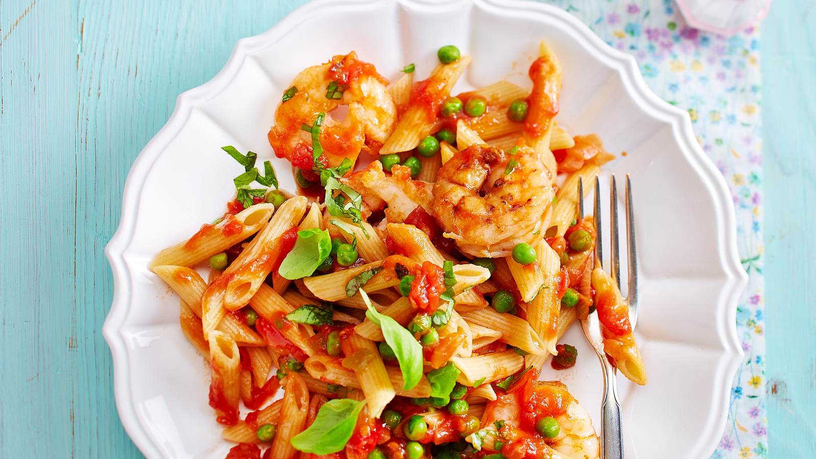 Nudeln mit Garnelen Rezepte | LECKER