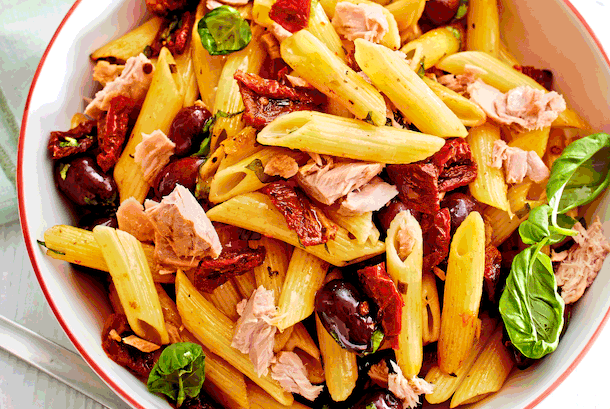 Penne „Pomodoro e Tonno“ Rezept