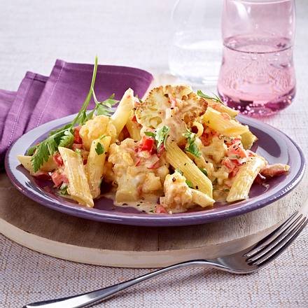 Penne mit Blumenkohl Rezept Penne mit Blumenkohl Rezept